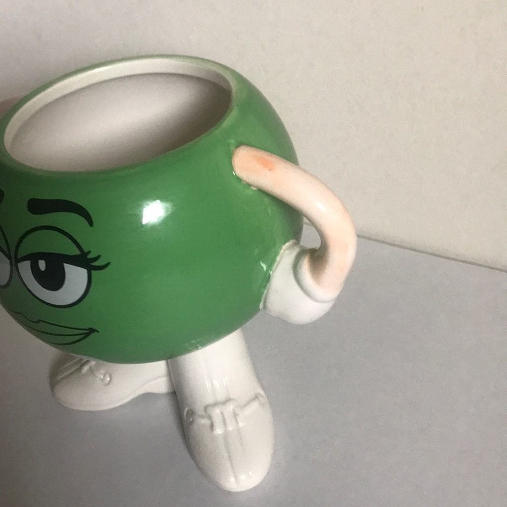 Green M&M Mars 2008 Candy Coffee Tea Cup - Picture 6 of 10